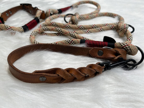 Tauleine und Tauhalsband im Set