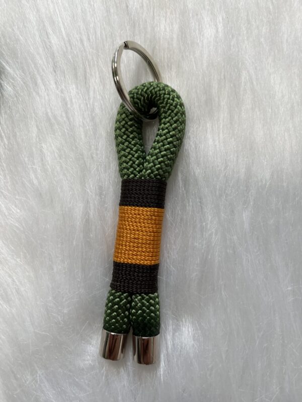 04-Schlüsselanhänger Grün - Orange