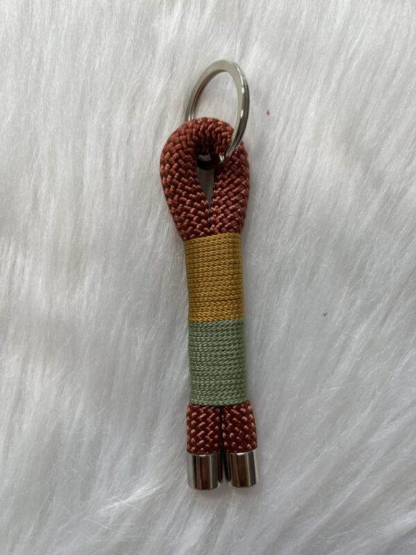 07-Schlüsselanhänger Bronze - Gelb - Grün