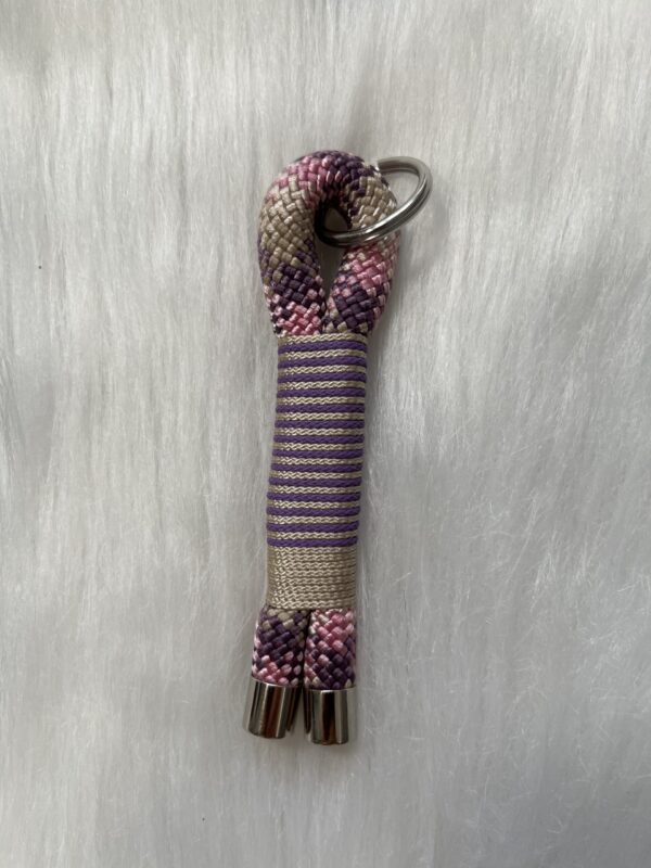08-Schlüsselanhänger Rosa - Lila
