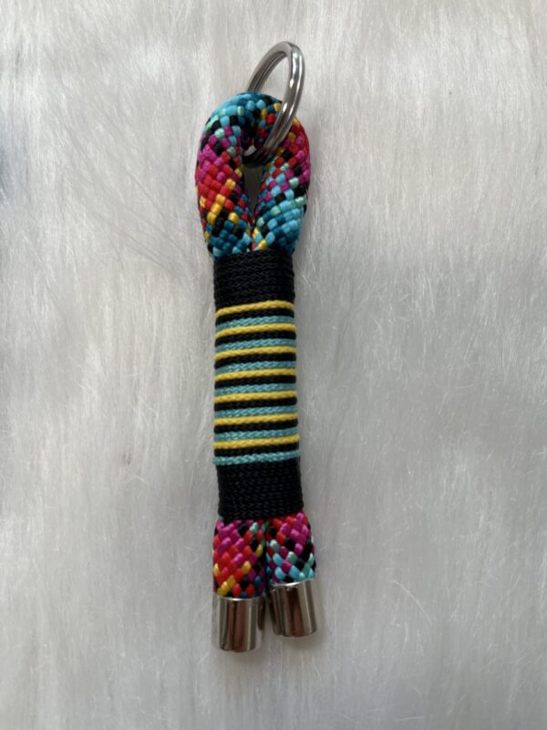 10-Schlüsselanhänger Bunt - Gelb