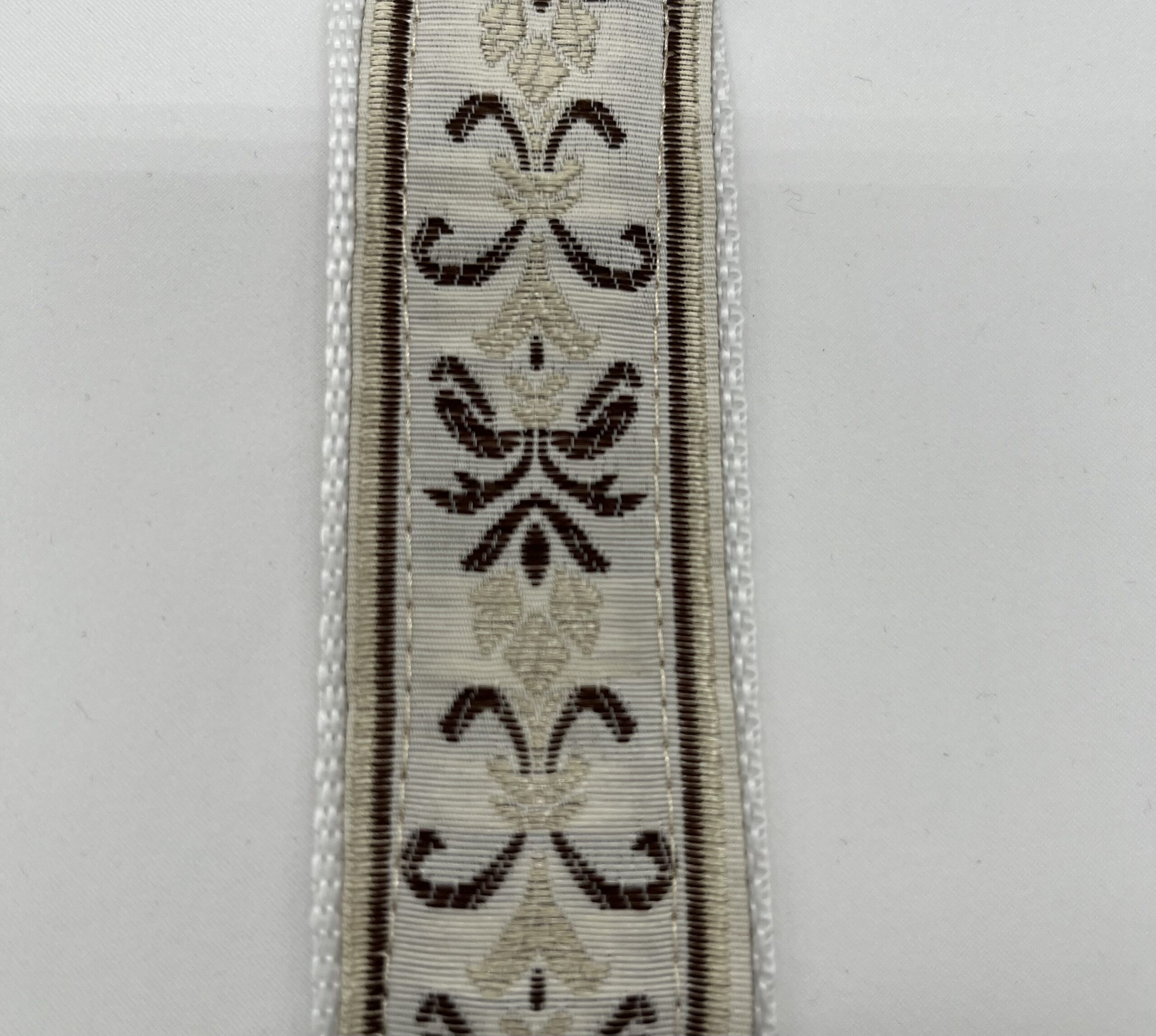 Ornament Creme, braun, beige