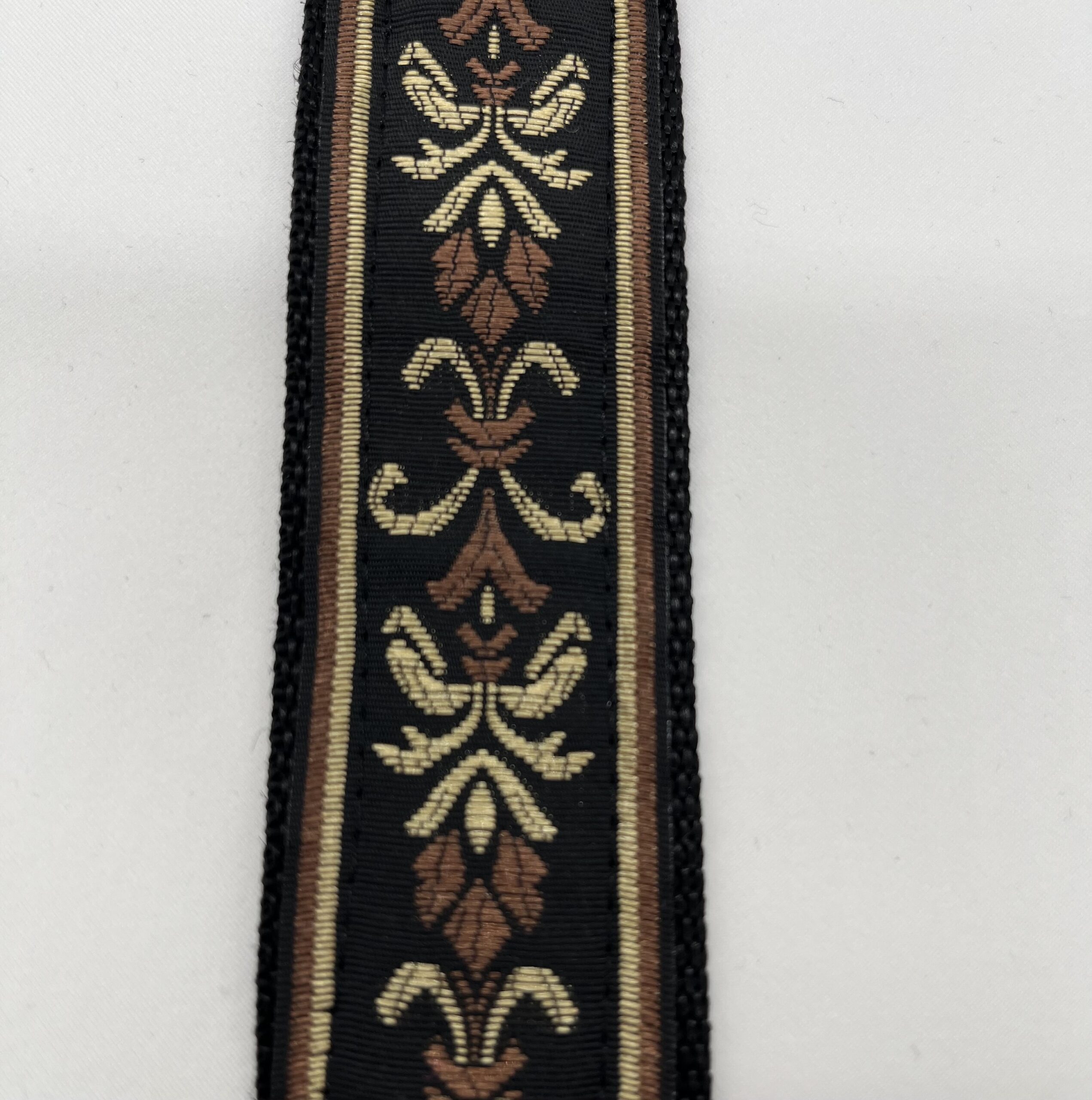 Ornament Schwarz, Braun, Gold