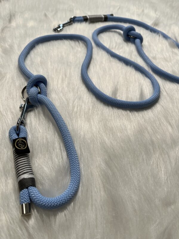 Tauleine mit Takelung und Karabiner