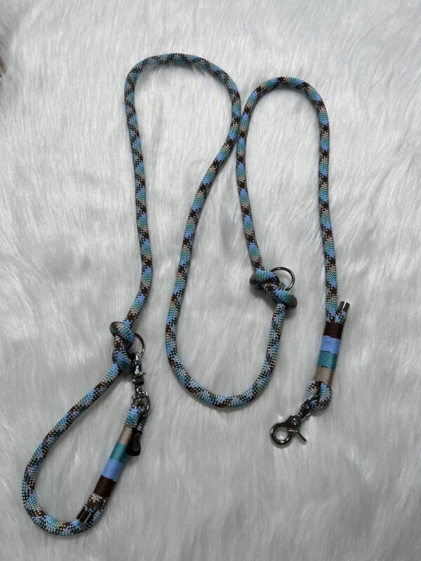 Tauleine mit Takelung und Karabiner