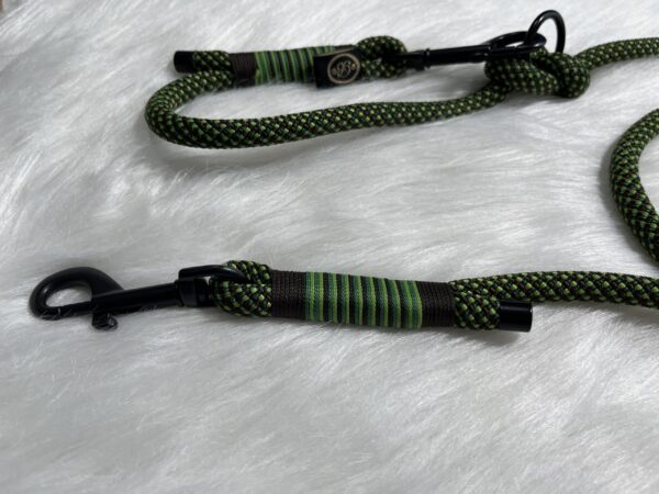Tauleine mit Takelung und Karabiner