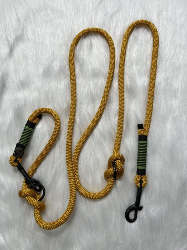 Tauleine mit Takelung und Karabiner