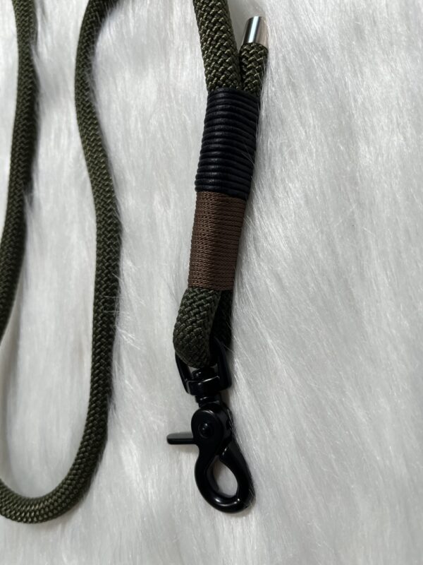 Tauleine mit Takelung und Karabiner