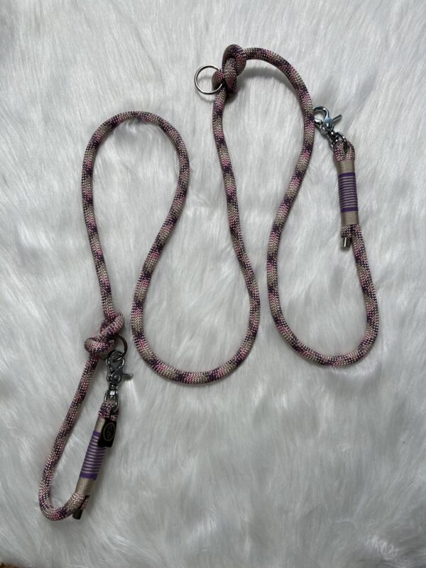 Tauleine mit Takelung und zwei Karabiner