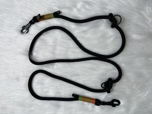 Tauleine mit Takelung und zwei Karabiner