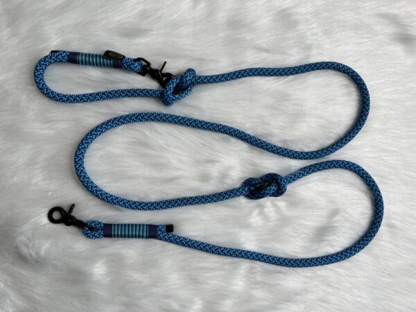 Tauleine mit Takelung und zwei Karabiner