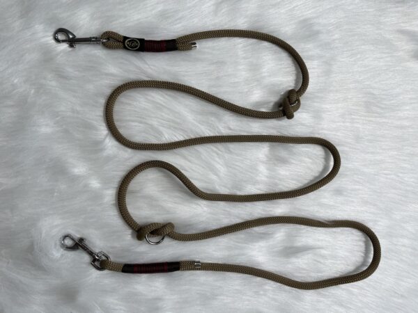 Tauleine mit Takelung und zwei Karabiner