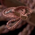 geknüpfte Leine inkl. Halsband im Set