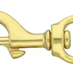 Bolzenkarabiner Messing