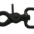 Scherenkarabiner Schwarz