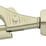 Bolzenkarabiner Deluxe Silber Sperrbar