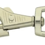 Bolzenkarabiner Deluxe Silber Sperrbar