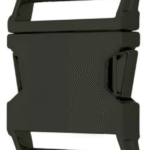 Metallschnalle schwarz